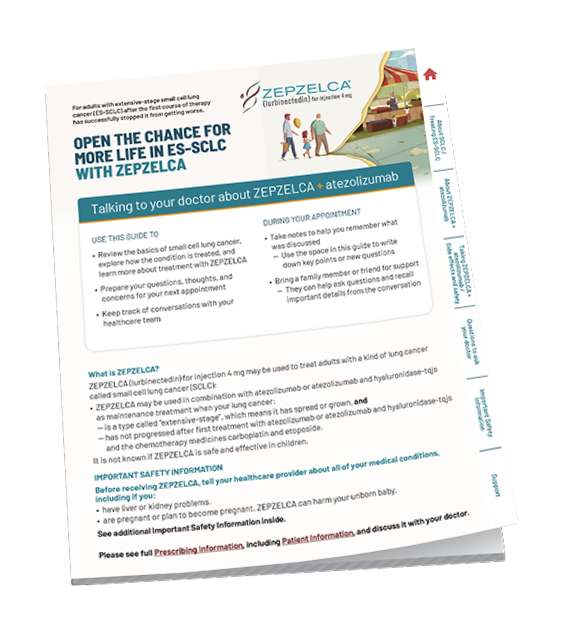Zepzelca doctor discussion guide pdf